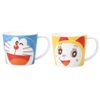 Doraemon & Dorami Face Spare Mug Set