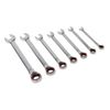 Sealey AK63945 7pc Reversible Combination Ratchet Spanner Set