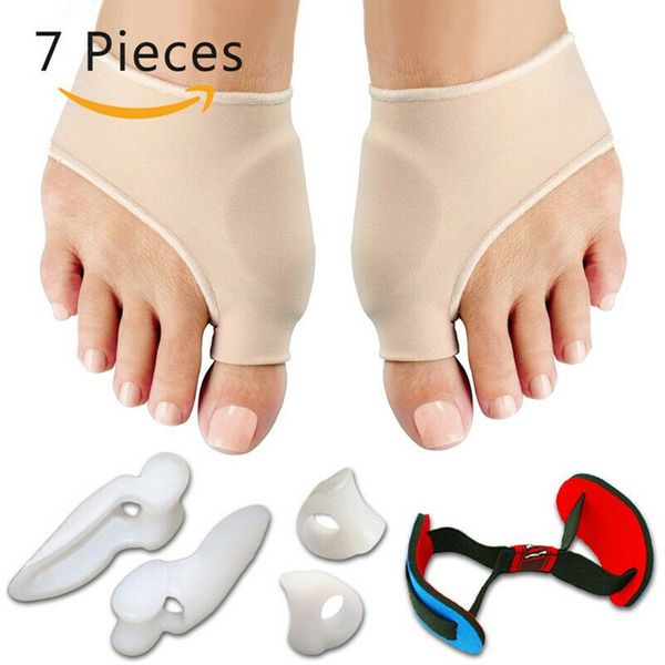 Bunion Corrector & Bunion Relief Protector Sleeves Kit 7 in 1