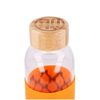 Stor Shenron Silikon-Glasflasche 585 Ml, Kunststoff, Schwarz