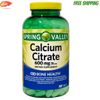Spring Valley Calcium Citrate Tablets, 600 mg, 300 Ct