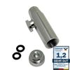 EKNA Snuff Dispenser – Snuffer Bottle – Snuff Board – Various Variations – Dosing Bottle (V1 – Silver)