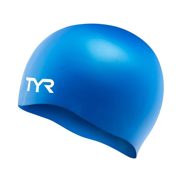 TYR Wrinkle Free Silicone Cap, Blue
