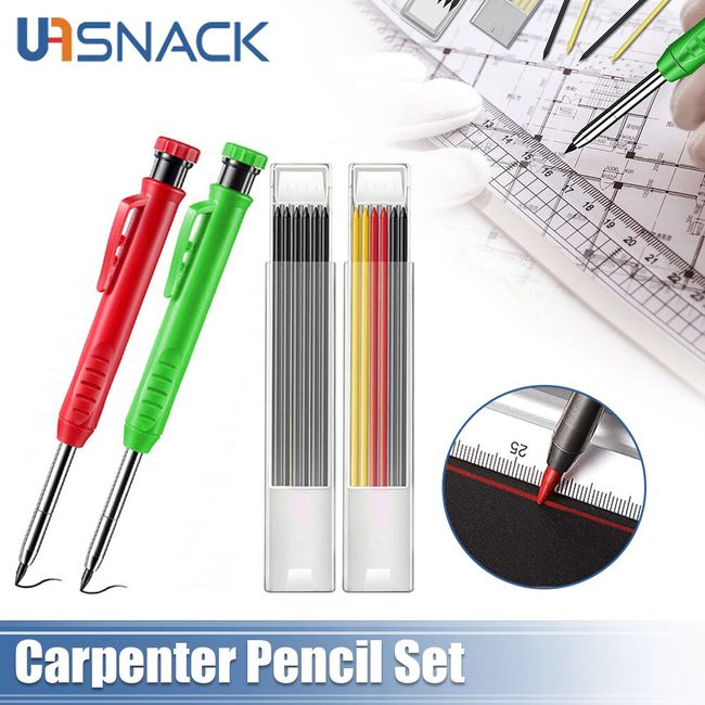 Carpenter's Pencil Set 5PCS, Contractor's Tools