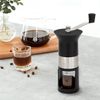 Bialetti MCPRO001 Manual Coffee Grinder, Alloy Steel, Black