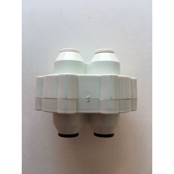 HAGUE REVERSE OSMOSIS AUTO SHUT OFF VALVE with 1/4" QUICK CONNECT ENDS 200410