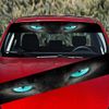Car Sticker Front Window Windshield 3D Blue Eye Graphics Decor Decals Sunshade