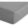 Catherine Lansfield Easy Iron Percale Combed Extra Deep Super King Fitted Sheet Grey
