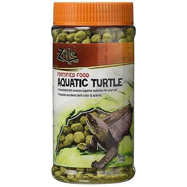 Zilla Reptile Food Aquatic Turtle Fortified, 6-Ounce