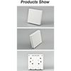 433MHz AC90-250v Wireless RC Kinetic Self-Powered Wall Light Switch Waterproof