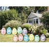 Easter Yard Decoration - Happy Easter Eggs (22 short Stakes)