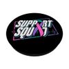Support Squad - Thyroid Cancer Awareness Family Support PopSockets Swappable PopGrip