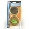 60mm Dark Wood Grain Castor Cup Tpr