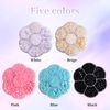 Nail Parts Pearl Half Circle 2mm 3mm 4mm 5mm 6mm 8mm 10mm Nail Pearl Hemisphere Nail Art Pearl Parts Jewelry Parts Resin Deco Parts Handmade (Black)