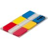 Post-it 686RYB Dispenser File Tabs,1-Inch x1-1/2-Inch, 66Tabs/PK, AST Solid Primary