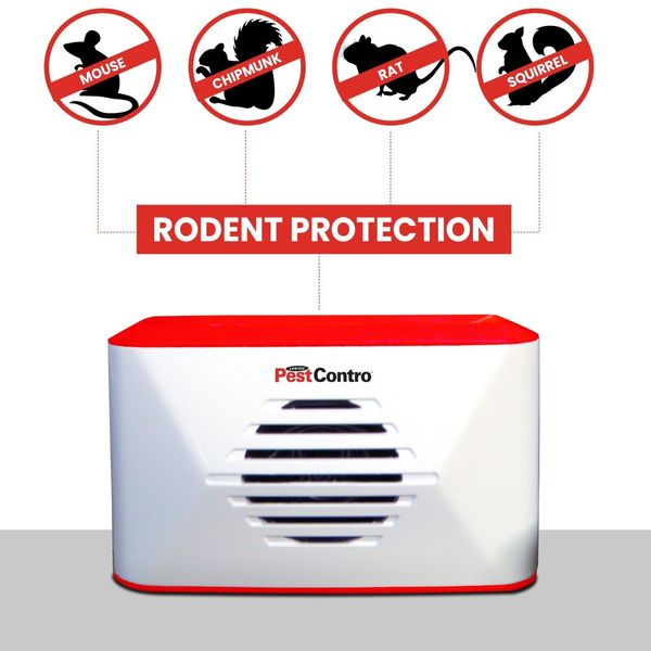 New Pest Control Portable Ultrasonic Rodent Repellent for Insects Rats Repeller