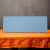 Candy Floss Blue Matt Finish Rectangular Acrylic Table Runners / Serving Mats / Table Protectors (58cm x 38cm 23" x 15")
