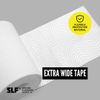 SLEEFS Turf Tape (White) - Perfect Football Arm Tape / Extra Wide Athletic Tape - Flexible, Waterproof, Ultra Sticky Kinesio / Kinetic / Kenesiology Tape