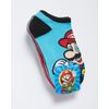 Mario Boys 5 Pack No Show Socks