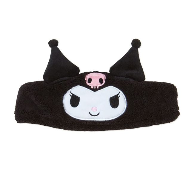 Sanrio 986216 Sanrio Kuromi Headband, Black, Character Hair Turban/Hair Band, Facial Cleansing & Makeup, One Size Fits Most, For Girls