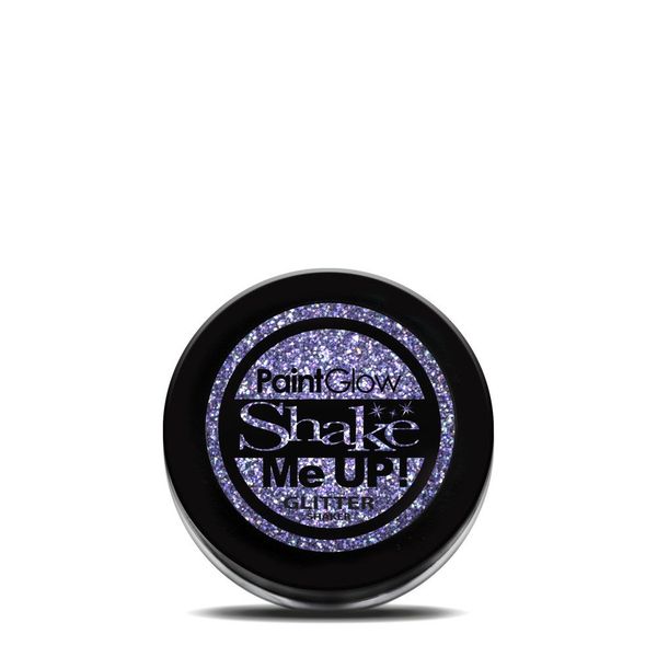 PaintGlow, Holographic Glitter Shaker, Violet, 5g