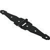 HILLMAN 4 INCH ORNAMENTAL STRAP HINGE BLACK 853355