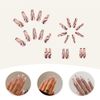 False Nails Exquisite Nail Tablets Glossy Nail Patches for Woman Girl Nail Care Home Salon