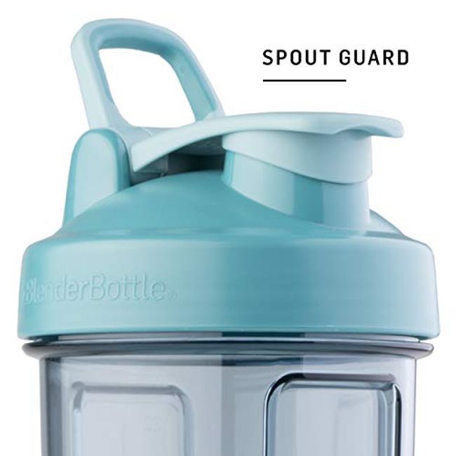 Blender Bottle, ProStak, Cyan, 22 oz, 650 ml