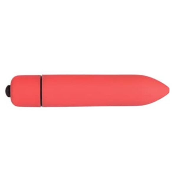 Strong Shock Powerful Bullet Rod Toys Travel Mini Size Waterproof Bullet Massage Rod Portable Soft Toys for Women Pleasure, Electric Quiet 10 Modes Handheld Personal Bullet Tool (Orange)