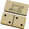Azeeda 'Sewing Machine' Domino Set & Box (DM00010274)