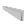 10 x White Start/J Trim 2.5 Metres for UPVC Plastic Soffit & Cladding Boards