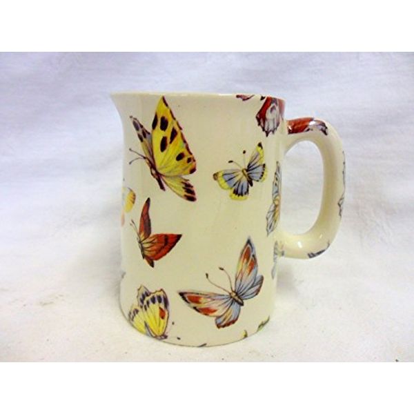 Butterfly Cream jug by Heron Cross Pottery.