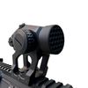 Killflash Hex Anti-Reflection Device Compatible with Vortex Crossfire Red Dot (Earth Brown)