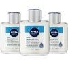 Nivea Men Sensitive Cool Post Shave Balm 3 Pack With Vitamin E And Chamomile