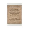 CafePress The Ten Commandments Rectangle Magnet, 3"x2" Refrigerator Magnet