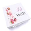 ukgiftstoreonline Personalised 40th Birthday For Her Keepsake Box Gift (Medium)