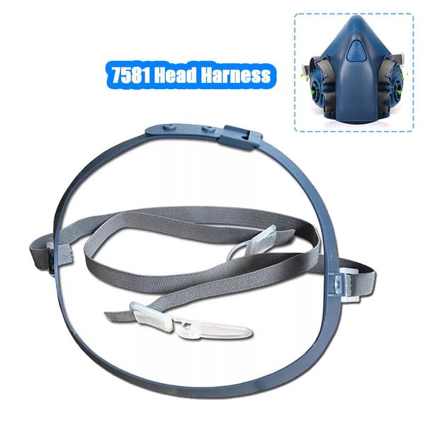 2X Head Harness Assembly 7581 Strap Respiratory Replacement 7501 7502 7503 Mask