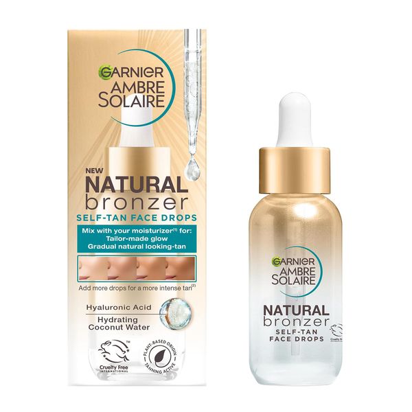Garnier Ambre Solaire Natural Bronzer Self-Tan Face Drops