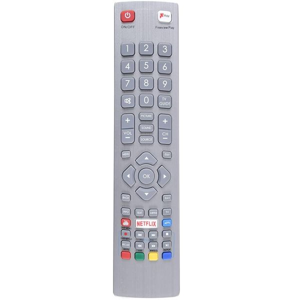 FOXRMT Remote for Shrap Smart TV with 4 Hot Button,Compatible with Shrap Smart TV- No Setup Required