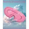 Hochoek Sleep Mask, Ergonomics Contoured (Dull Pink)