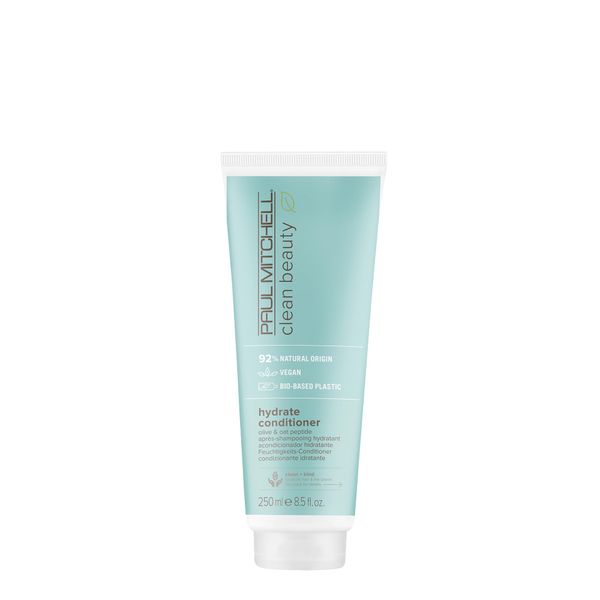 Paul Mitchell Clean Beauty Hydrate Conditioner - Olive Oil Conditioner Rich Care and for Dry Hair - 250ml