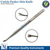 Manicure Pedicure Cuticle Pusher Tool V-Shape Easy Remove Clean Dead Skin Remove