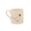 Pheasant mug 8 x 8 cm 260 ml in creamware from Cluck Cluck!