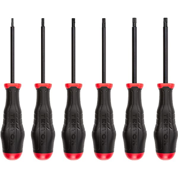 Torx High-Torque Black Oxide Blade Screwdriver Set, 6-Piece (T10-T30) | DHT91006