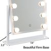 Makeup Mirror Vanity Mirror Hollywood Table Top with 12 LED Dimmable Bulb