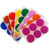 Colored Circle Stickers 2" 50mm Quality Permanent Adhesive Round Labels 384 Pack
