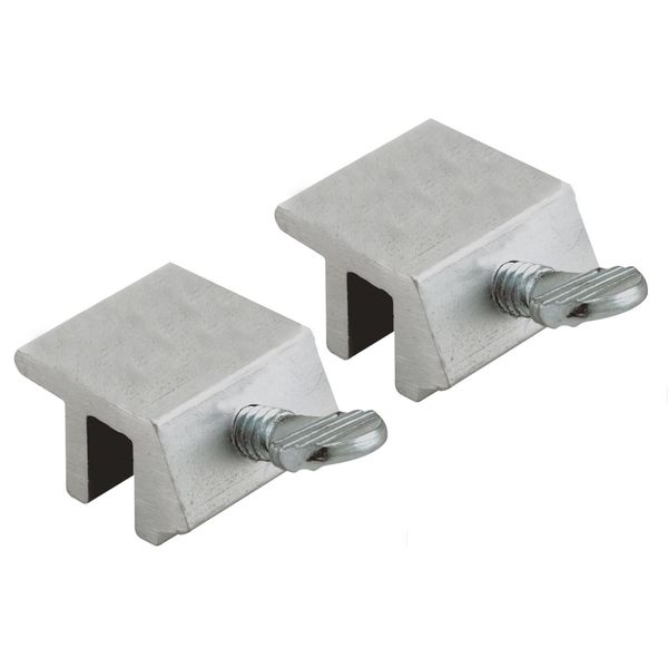 2x High Security Quick Installation Aluminum Sliding Screw Window Lock Silver