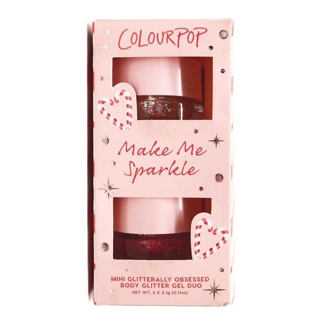 ColourPop Make Me Sparkle Mini Glitterally Obsessed Body Glitter Gel Duo Set