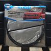 Happy cat foldable car front windshield sun shade sunshade UV standard 56"x27"