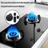 8 Pcs Cooker Knobs, Replacement Hob Knobs Comes with 24 Accessoriesuniversal Cooking Knob, Used for Replacing Switch Controls, Suitable for Kitchen Stoves, Ovens, Thermostats, Etc
